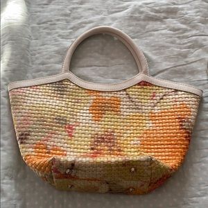 Leather purse made in Italy